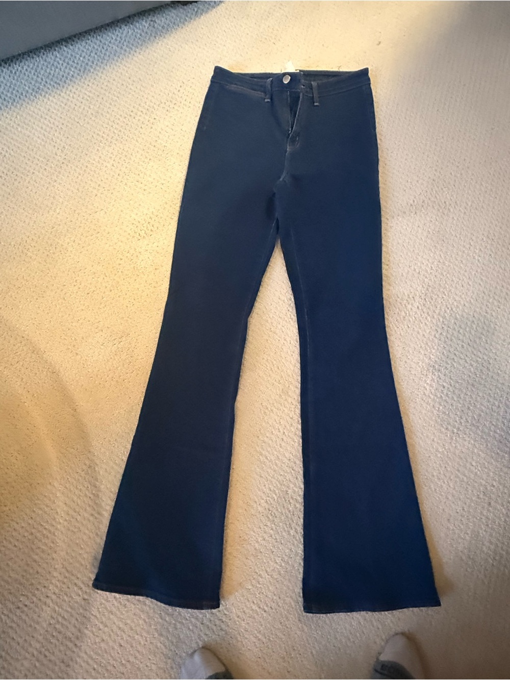 L'AGENCE Dark Navy Bootcut Jeans